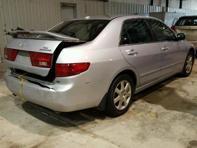 1HGCM66565A069964 - 2005 HONDA ACCORD EX SILVER photo 4