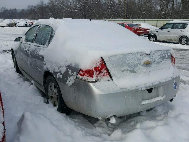 2G1WF5E37D1135150 - 2013 CHEVROLET IMPALA LS SILVER photo 3