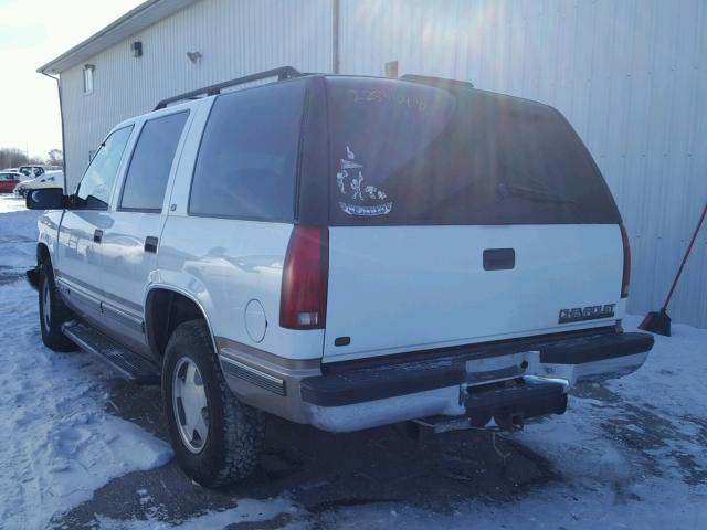 1GNEK13R0VJ414629 - 1997 CHEVROLET TAHOE K150 WHITE photo 3