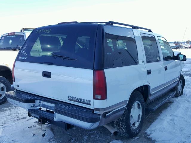 1GNEK13R0VJ414629 - 1997 CHEVROLET TAHOE K150 WHITE photo 4