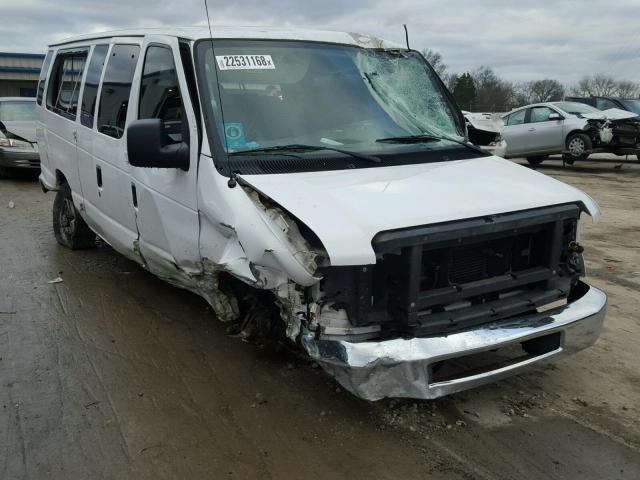 1FBSS31L98DA86365 - 2008 FORD ECONOLINE WHITE photo 1