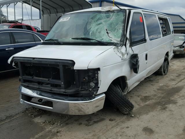 1FBSS31L98DA86365 - 2008 FORD ECONOLINE WHITE photo 2