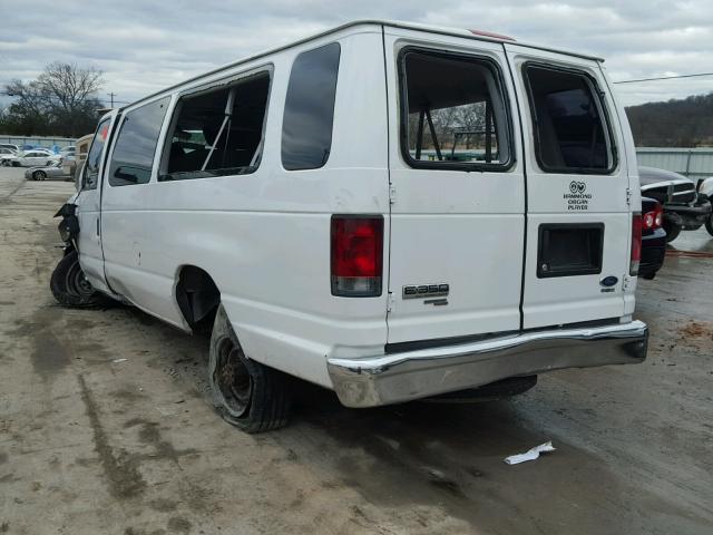 1FBSS31L98DA86365 - 2008 FORD ECONOLINE WHITE photo 3