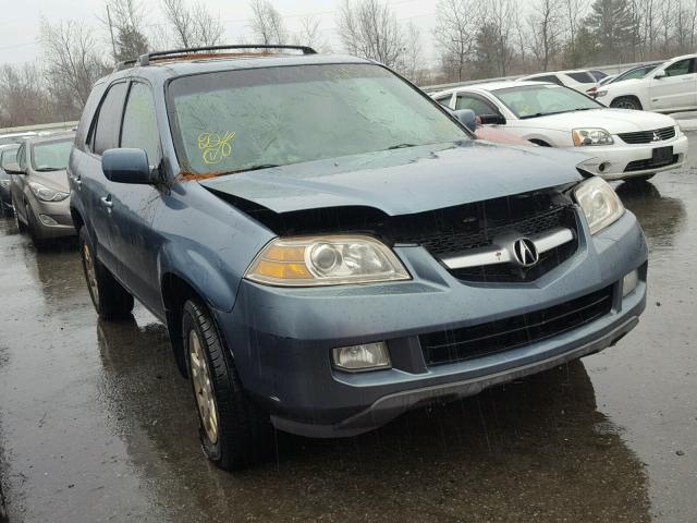 2HNYD18645H524352 - 2005 ACURA MDX TOURIN BLUE photo 1