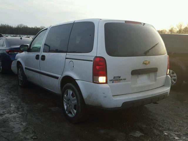 1GNDU23198D141392 - 2008 CHEVROLET UPLANDER L WHITE photo 3