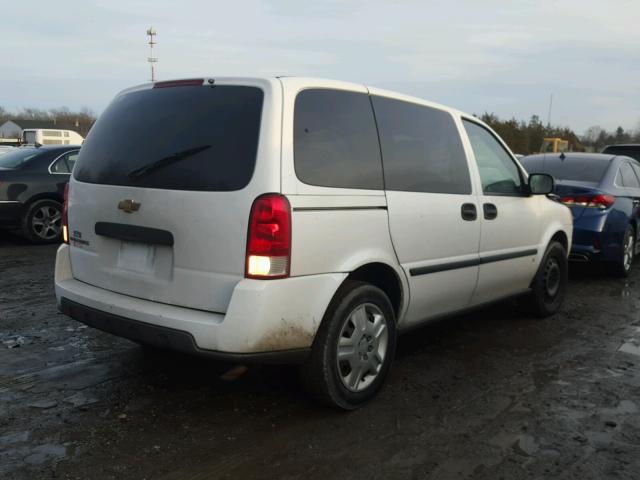 1GNDU23198D141392 - 2008 CHEVROLET UPLANDER L WHITE photo 4