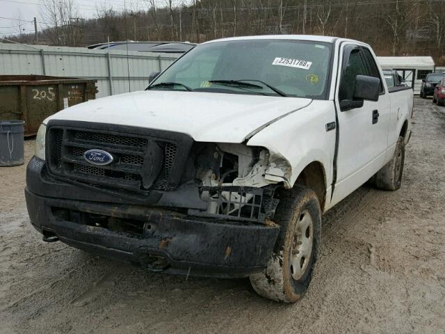 1FTPX14586NA29523 - 2006 FORD F150 WHITE photo 2