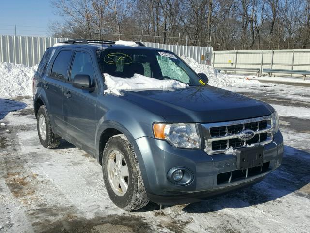 1FMCU9DG5AKC48601 - 2010 FORD ESCAPE XLT BLUE photo 1