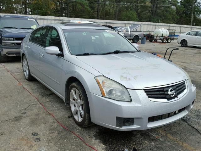 1N4BA41E67C835753 - 2007 NISSAN MAXIMA SE SILVER photo 1