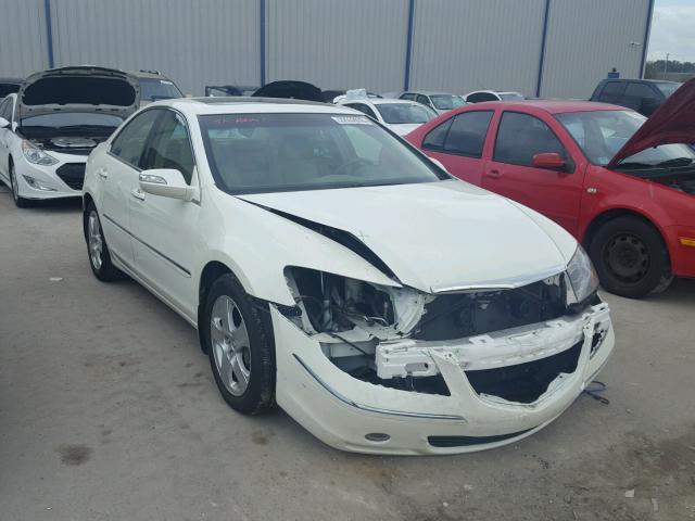 JH4KB16566C010775 - 2006 ACURA RL WHITE photo 1