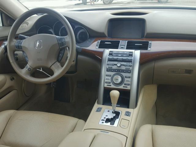 JH4KB16566C010775 - 2006 ACURA RL თეთრი ფოტო 9