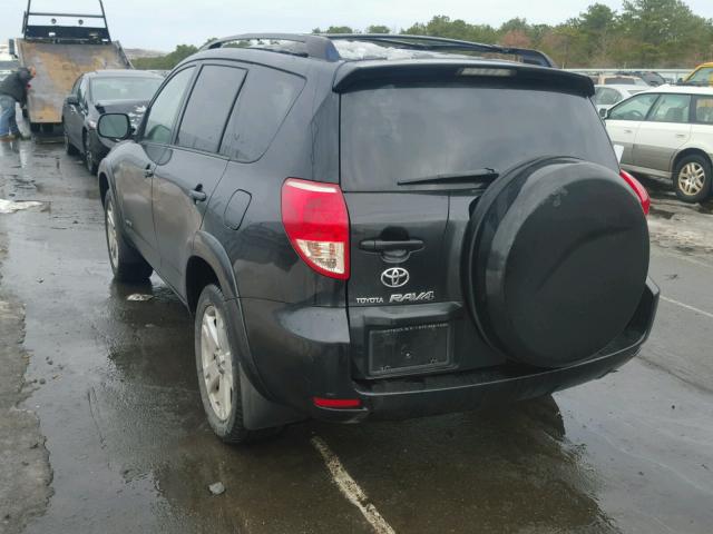 JTMBD32VX76054730 - 2007 TOYOTA RAV4 SPORT BLACK photo 3