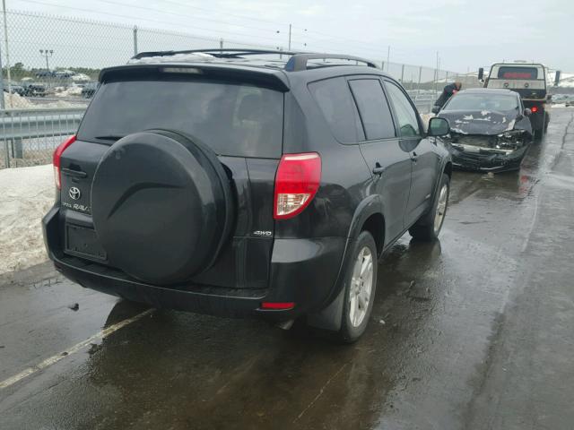 JTMBD32VX76054730 - 2007 TOYOTA RAV4 SPORT BLACK photo 4