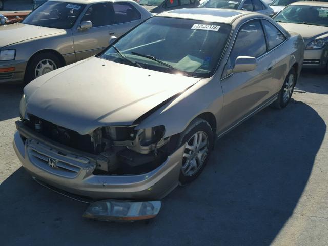 1HGCG22582A017981 - 2002 HONDA ACCORD EX GOLD photo 2