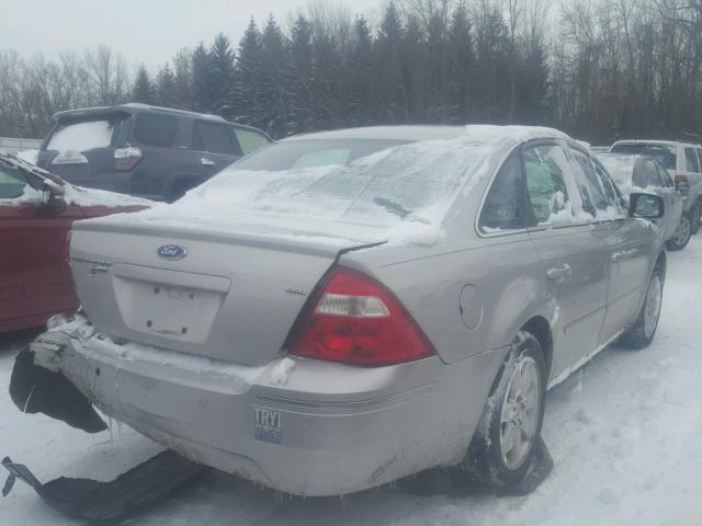 1FAHP27126G132255 - 2006 FORD FIVE HUNDR GRAY photo 4