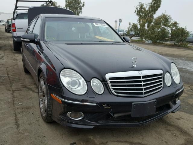 WDBUF56XX9B395953 - 2009 MERCEDES-BENZ E 350 BLACK photo 1