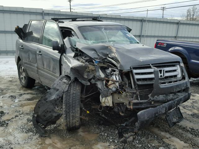 5FNYF18288B022600 - 2008 HONDA PILOT VP GRAY photo 1