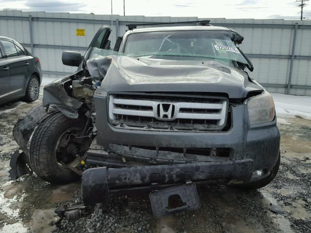 5FNYF18288B022600 - 2008 HONDA PILOT VP GRAY photo 7