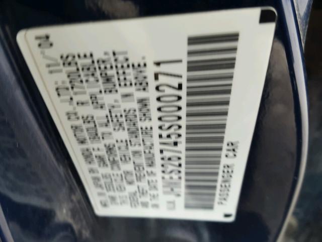 JHMES26745S000271 - 2005 HONDA CIVIC EX 蓝色 照片 10