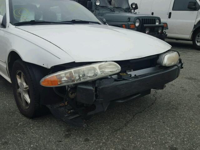 1G3NL52E9YC371879 - 2000 OLDSMOBILE ALERO GL WHITE photo 9