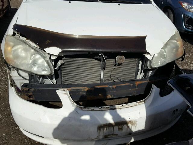 2T1BR32EX6C658738 - 2006 TOYOTA COROLLA CE WHITE photo 9