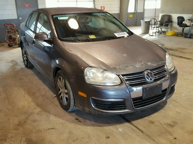 3VWPF71KX6M693457 - 2006 VOLKSWAGEN JETTA VALU GRAY photo 1