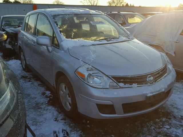 3N1BC1CP2CK215846 - 2012 NISSAN VERSA S SILVER photo 1