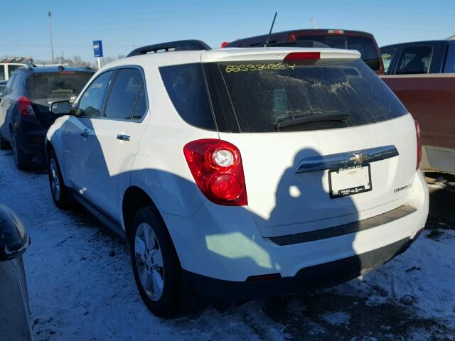 2GNALBEK4E6321532 - 2014 CHEVROLET EQUINOX LT WHITE photo 3