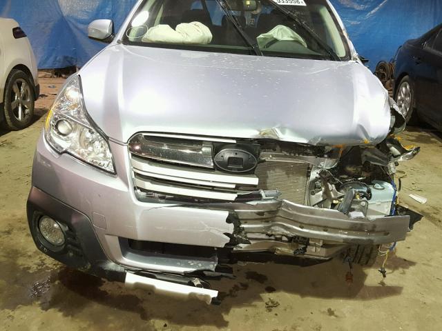 4S4BRBLC6D3227970 - 2013 SUBARU OUTBACK 2. GRAY photo 9
