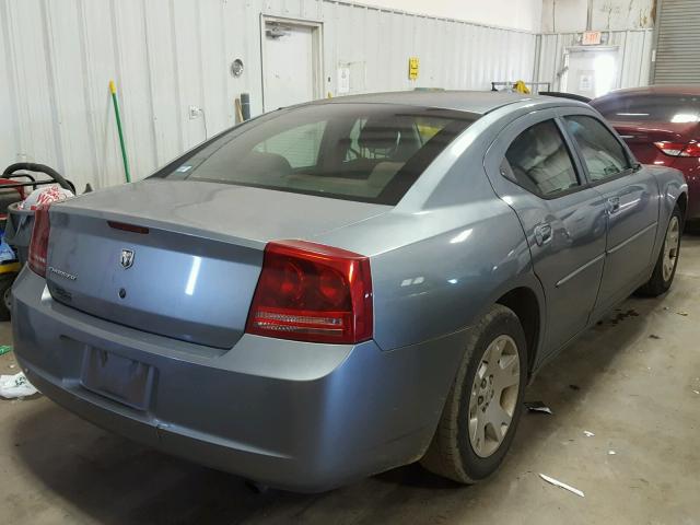 2B3KA43R56H415988 - 2006 DODGE CHARGER SE SILVER photo 4