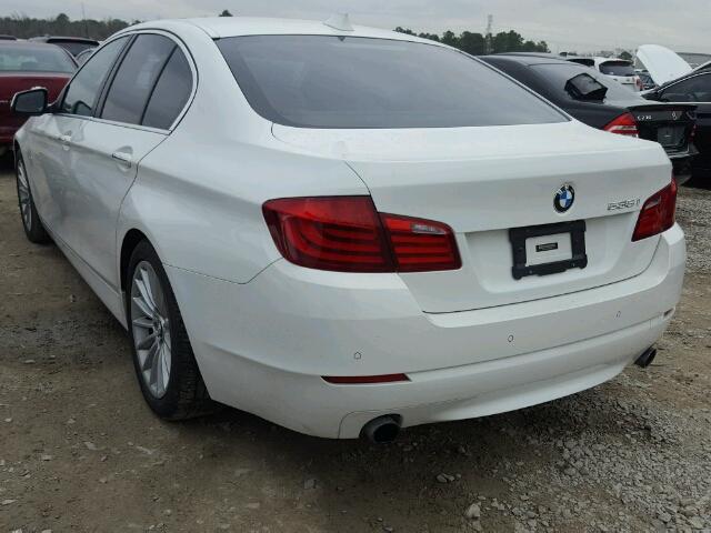 WBAFR7C57DC819167 - 2013 BMW 535 I WHITE photo 3
