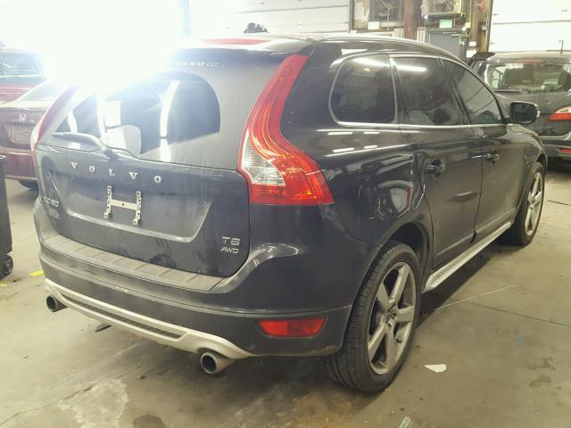 YV4902DZ2C2245867 - 2012 VOLVO XC60 T6 BLUE photo 4