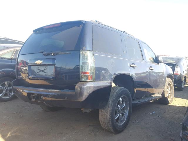 1GNFC13077J138410 - 2007 CHEVROLET TAHOE C150 BLUE photo 4