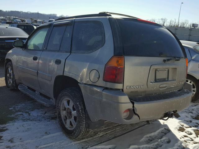 1GKDT13S532350524 - 2003 GMC ENVOY TAN photo 3