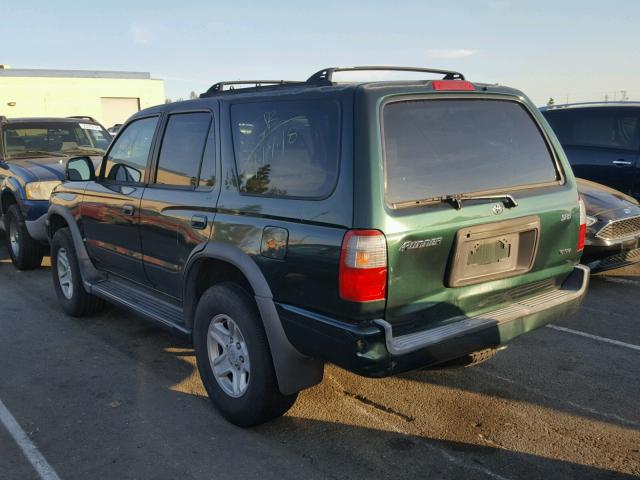 JT3GN86R0X0120397 - 1999 TOYOTA 4RUNNER SR GREEN photo 3