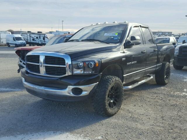 3D7KS28D76G104369 - 2006 DODGE RAM 2500 S BLACK photo 2