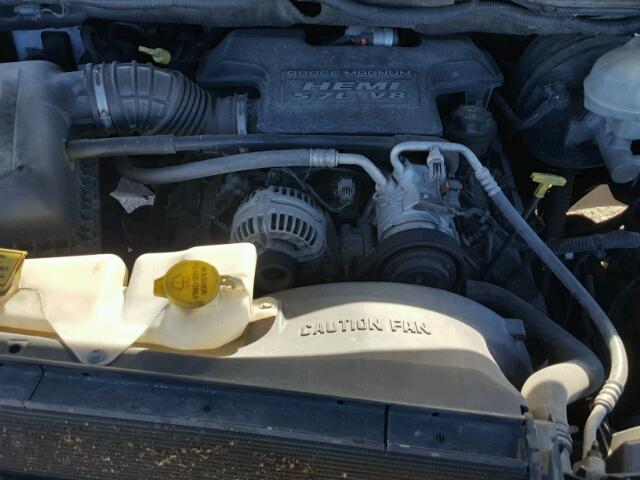 3D7KS28D76G104369 - 2006 DODGE RAM 2500 S BLACK photo 7