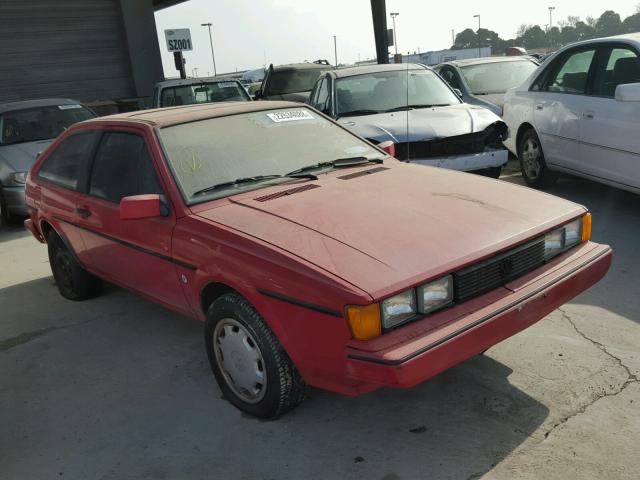 WVWCA0537FK028243 - 1985 VOLKSWAGEN SCIROCCO D RED photo 1