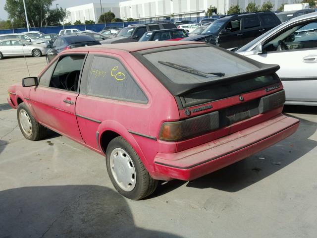 WVWCA0537FK028243 - 1985 VOLKSWAGEN SCIROCCO D RED photo 3