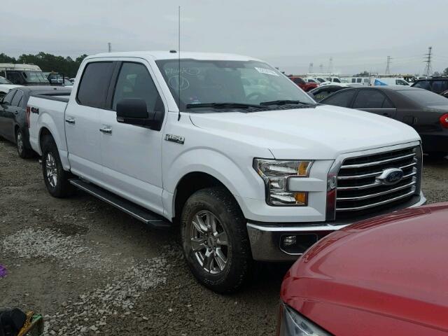 1FTEW1E86GKF30805 - 2016 FORD F150 SUPER WHITE photo 1