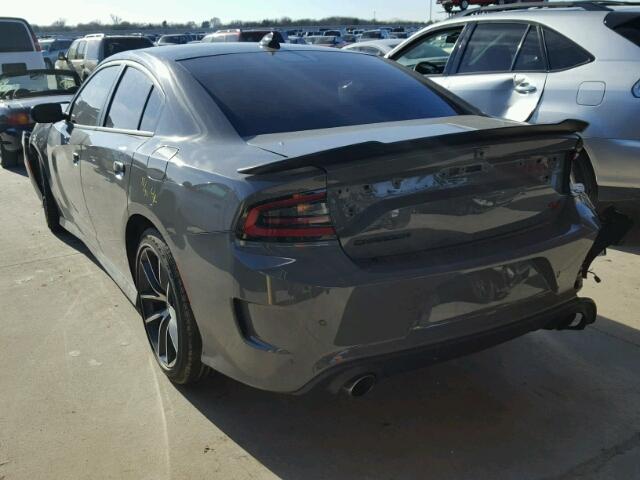 2C3CDXGJXJH135013 - 2018 DODGE CHARGER R/ GRAY photo 3