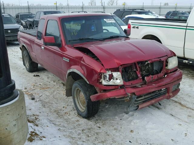 1FTZR44U96PA82425 - 2006 FORD RANGER SUP RED photo 1