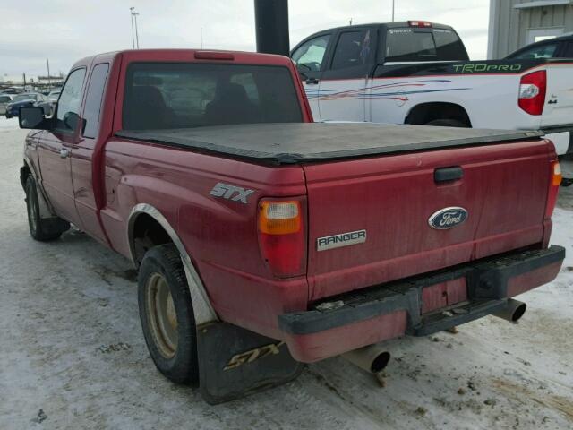 1FTZR44U96PA82425 - 2006 FORD RANGER SUP RED photo 3