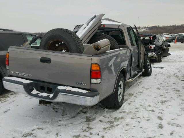 5TBRT34191S205990 - 2001 TOYOTA TUNDRA ACC TAN photo 4