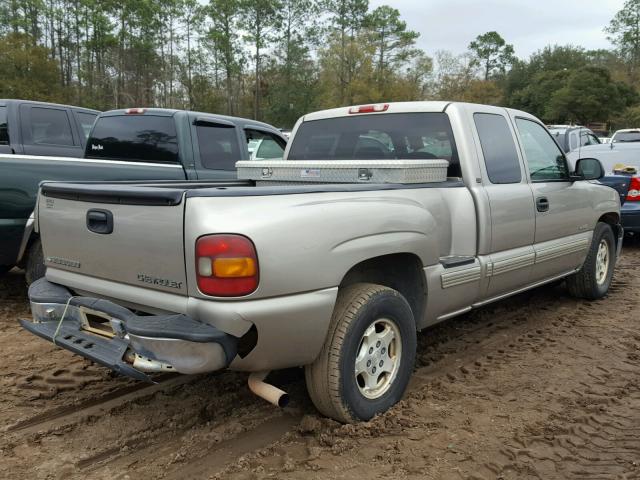 2GCEC19V6Y1308114 - 2000 CHEVROLET SILVERADO SILVER photo 4