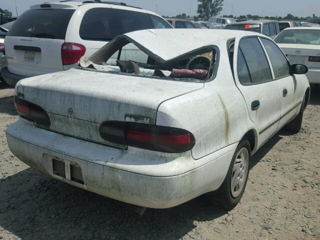 1Y1SK5264SZ046569 - 1995 GEO PRIZM BASE WHITE photo 4