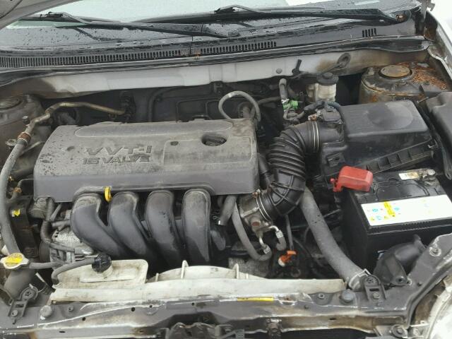 2T1BR32EX5C852863 - 2005 TOYOTA COROLLA CE SILVER photo 7