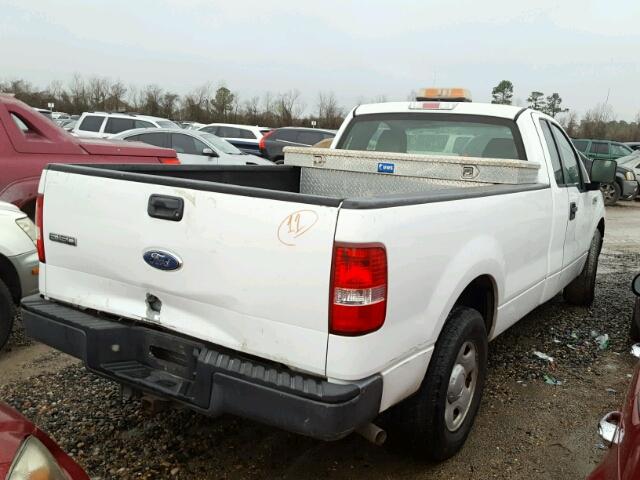 1FTRF12W97KC19728 - 2007 FORD F150 WHITE photo 4