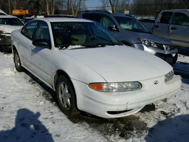 1G3NL52E14C160024 - 2004 OLDSMOBILE ALERO GL WHITE photo 1