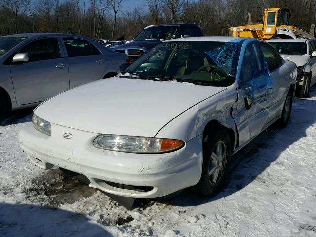 1G3NL52E14C160024 - 2004 OLDSMOBILE ALERO GL WHITE photo 2